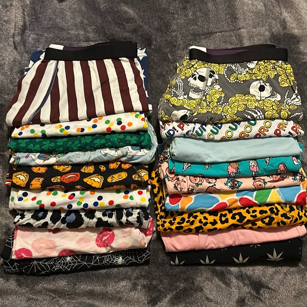 MeUndies Men Boxer Brief XL - LOT OF 10